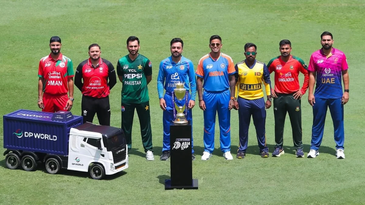 Asia Cup 2025 Trophy Unveiled in Dubai as Captains Kick Off the Countdown